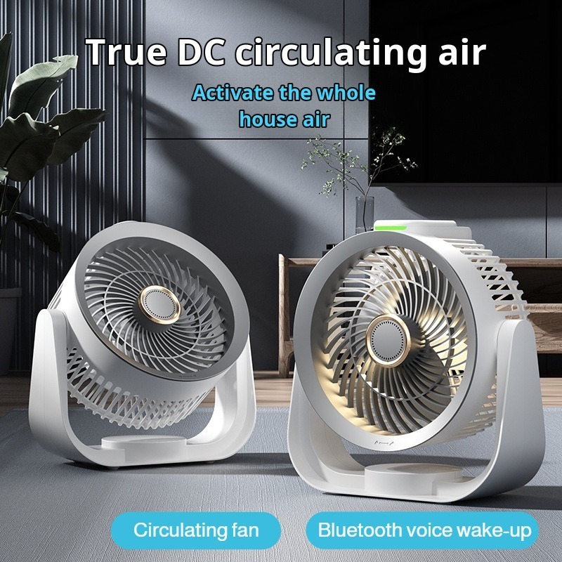 Smart Home Room - Smart Desk Fan Voice Activated Night
