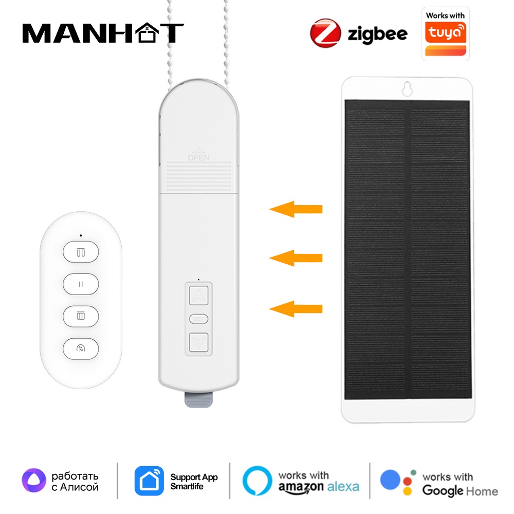 Smart Home Blinds - Work With Tuya Zigbee Smart Curtain