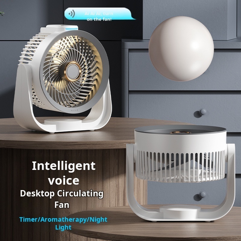 Smart Desk Fan Voice Activated - Smart Home Room 评论和价格