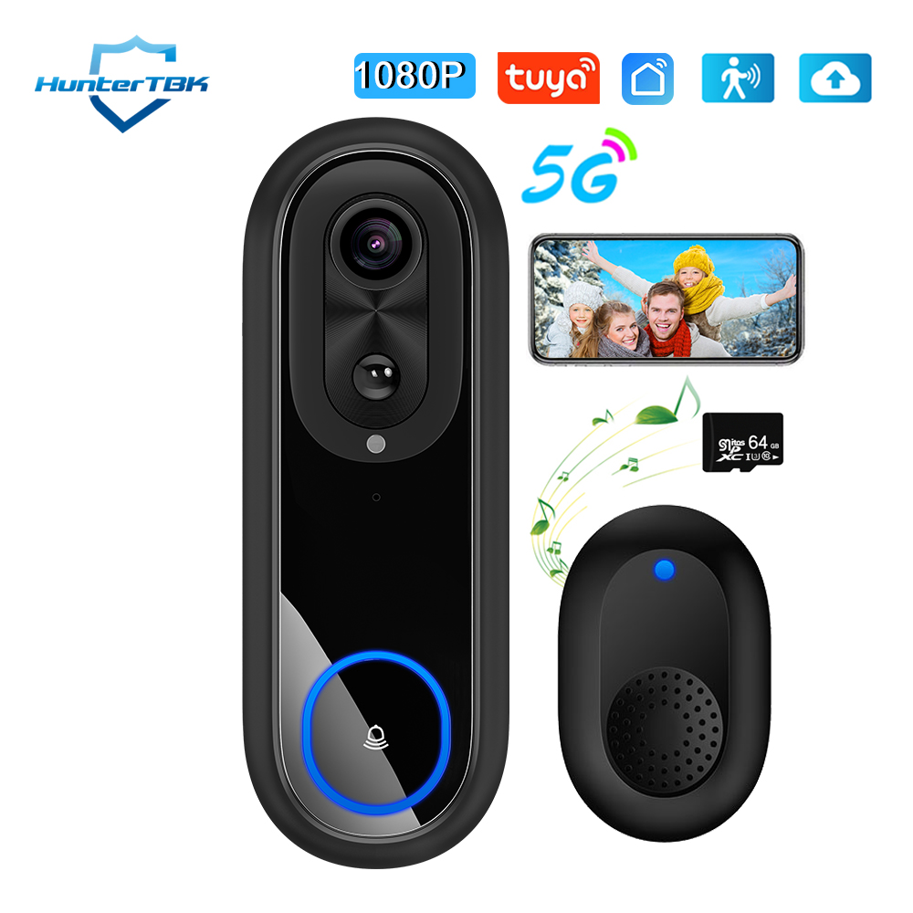 5G 2.4G WiFi Video Doorbell 10 - Smart Home Battery Camera 评论和价格