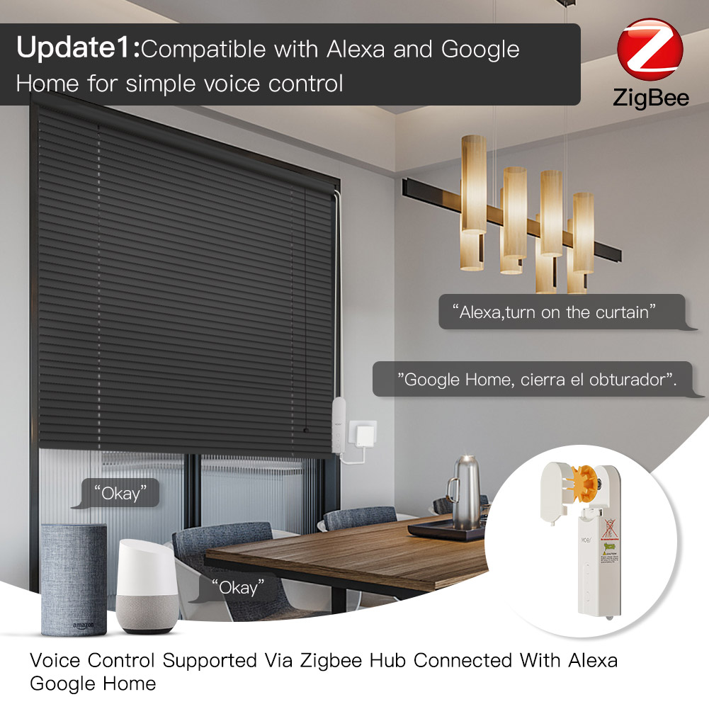 MOES ZigBee Smart DIY Motorize - Smart Home Blinds 评论和价格
