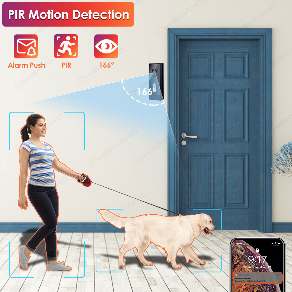 Tuya WiFi Doorbell Camera Outd - Smart Home Battery Camera 评论和价格