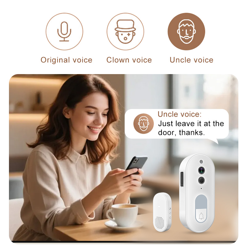 Tuya Smart Video Doorbell Wire - Smart Home Battery Camera 评论和价格