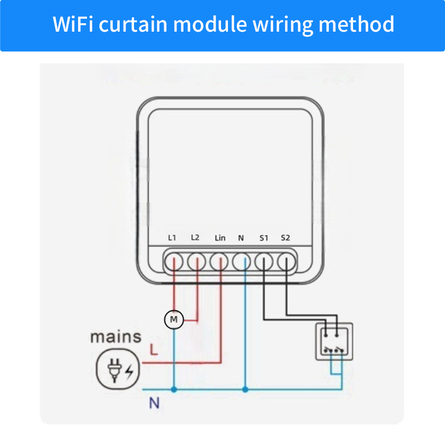 Wifi Smart Curtain Switch Modu - Smart Home Blinds 评论和价格