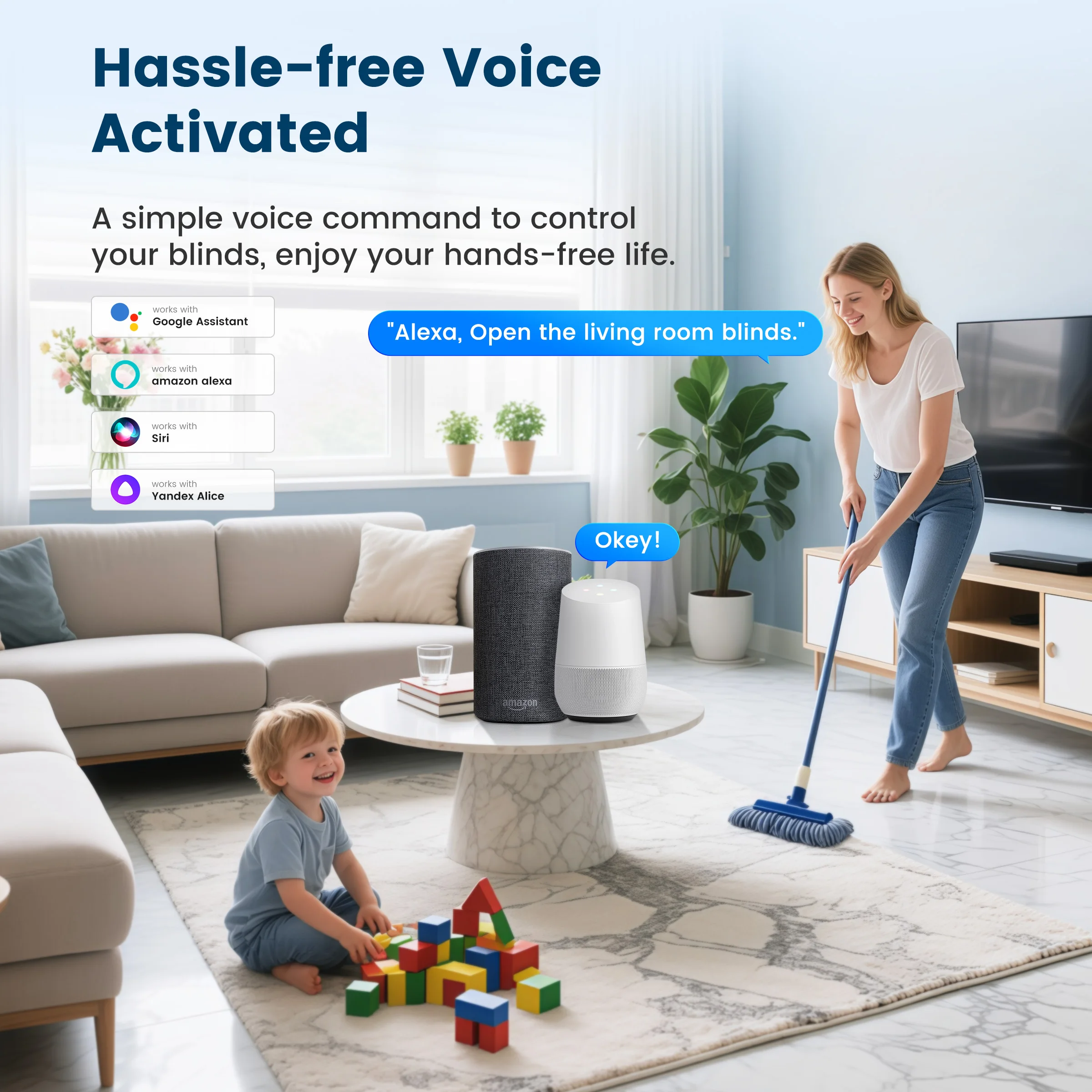 GIRIER Smart Curtain Motor WiF - Smart Home Blinds 评论和价格