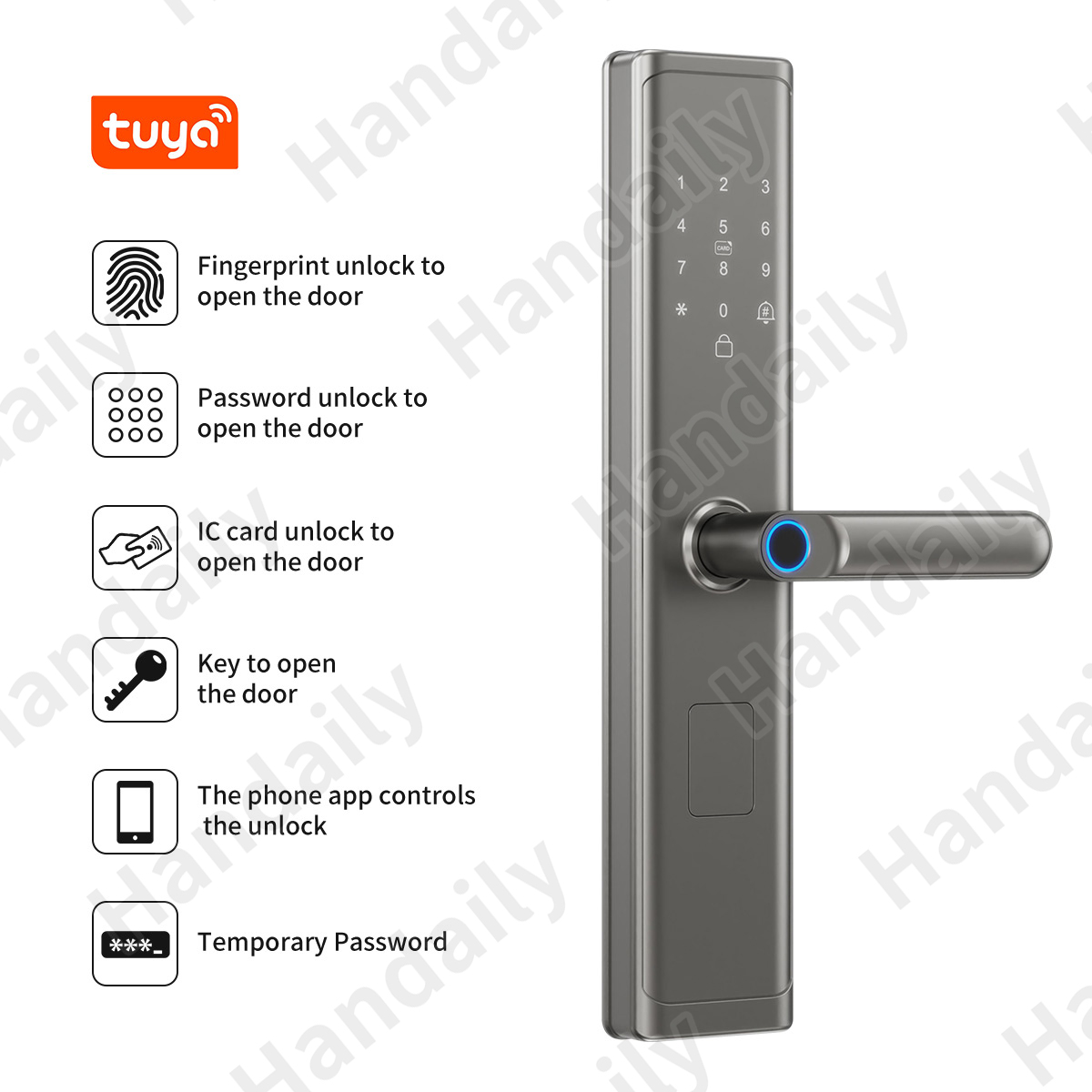 Tuya Wifi TTlock App Fingerpri - Smart Home Room 评论和价格
