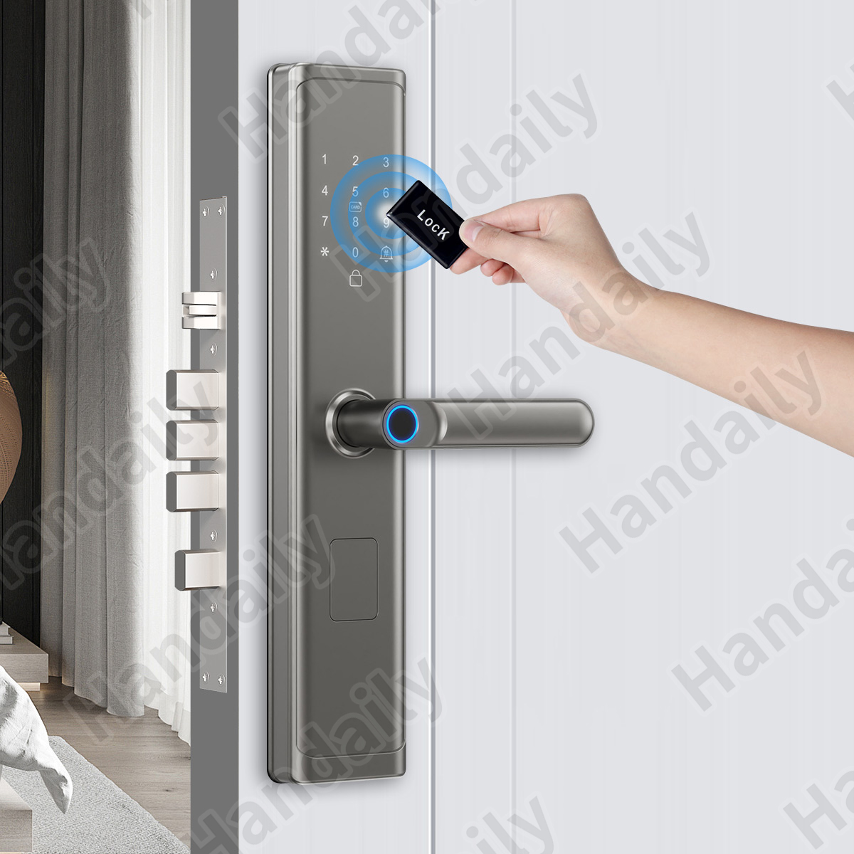Tuya Wifi TTlock App Fingerpri - Smart Home Room 评论和价格