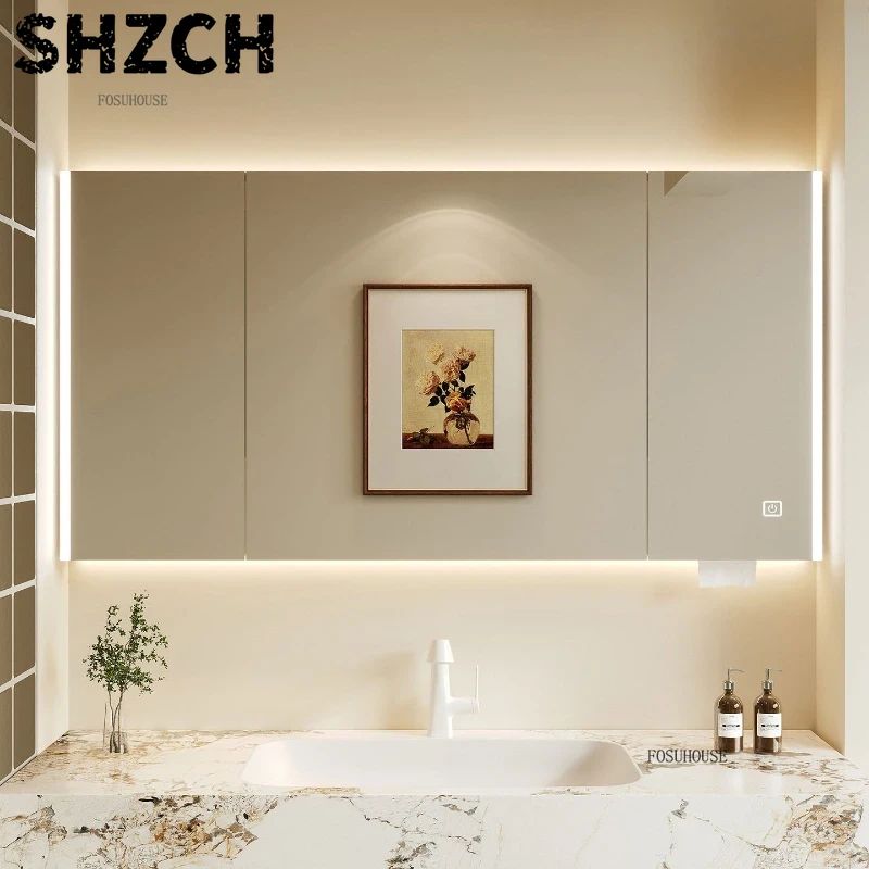 Modern Thickened Bathroom Mirr - Smart Home Living Room 评论和价格