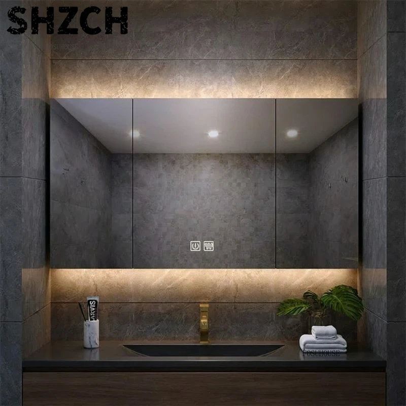 Modern Thickened Bathroom Mirr - Smart Home Living Room 评论和价格