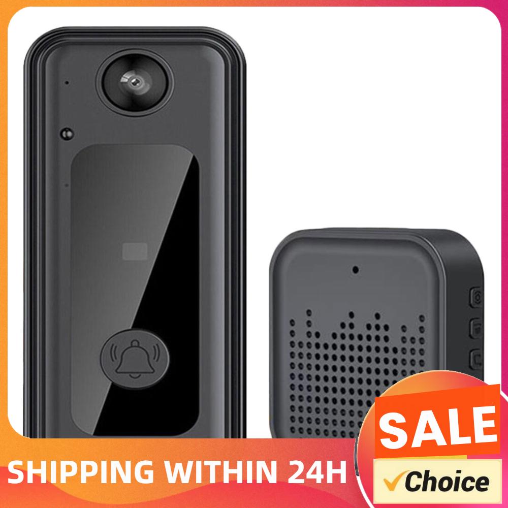 Wireless Camera Doorbell Two-W - Smart Home Battery Camera 评论和价格