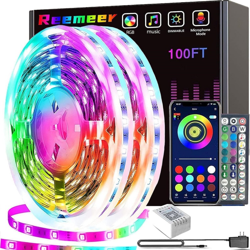 Smart LED Strip Lights 1m-20m  - Smart Home Living Room 评论和价格