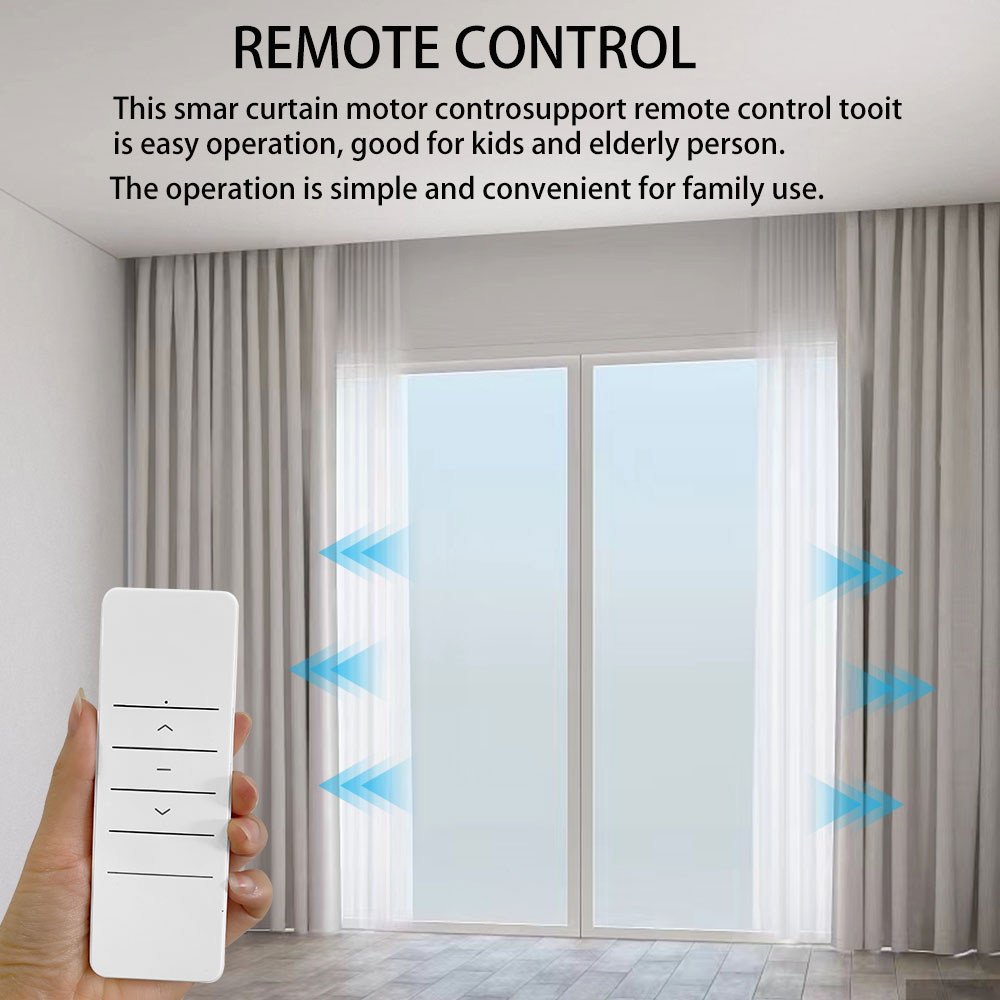 Tuya Battery Electric Curtain  - Smart Home Blinds 评论和价格