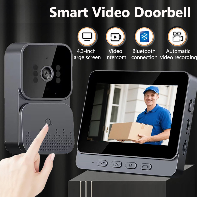 Wireless Video Intercom Doorbe - Smart Home Battery Camera 评论和价格