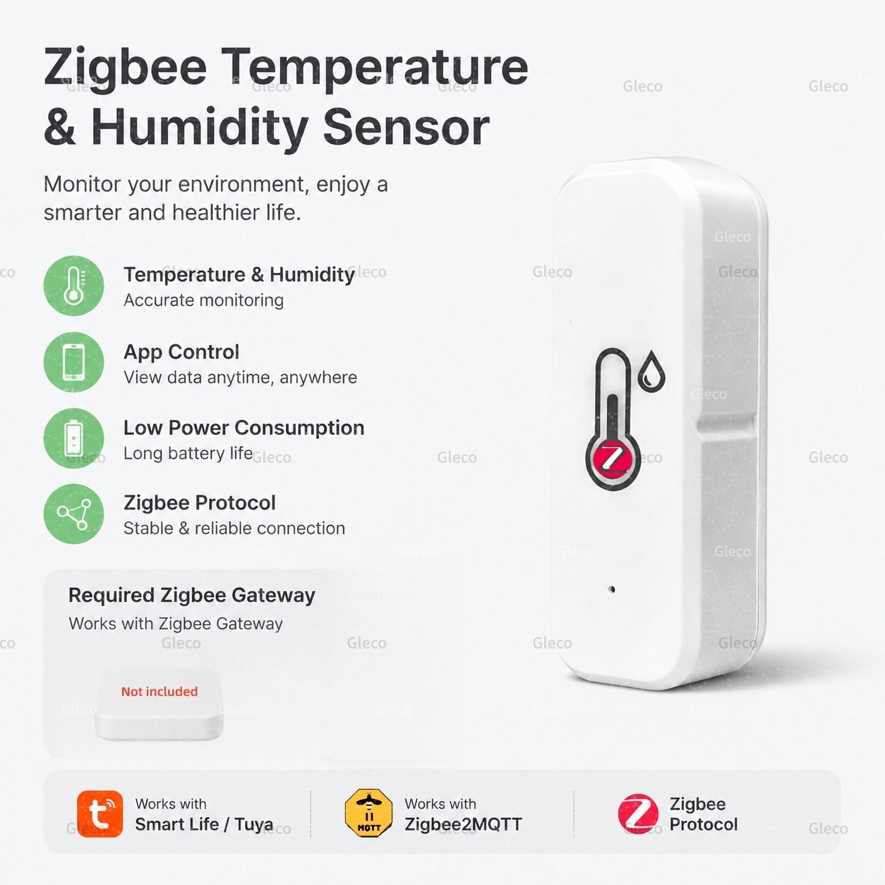 Tuya Zigbee 3.0 Temperature An - Smart Home Furniture 评论和价格