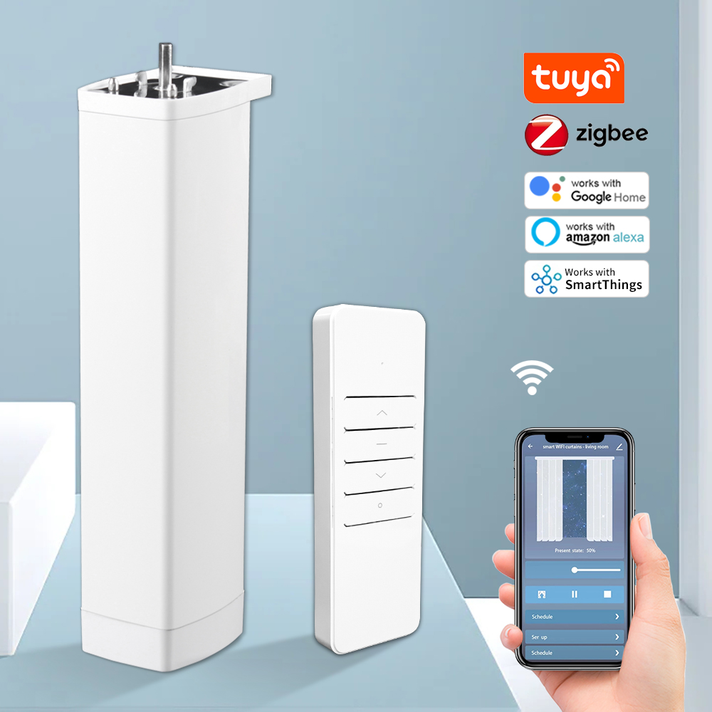 Tuya Zigbee Smart Electric Cur - Smart Home Blinds 评论和价格