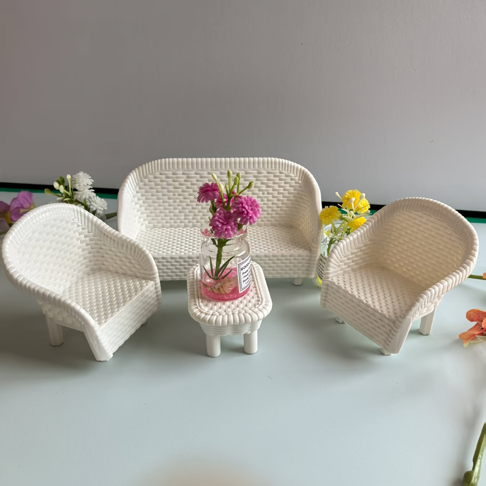 4 Mini Coffee Table and Chair  - Smart Home Furniture 评论和价格