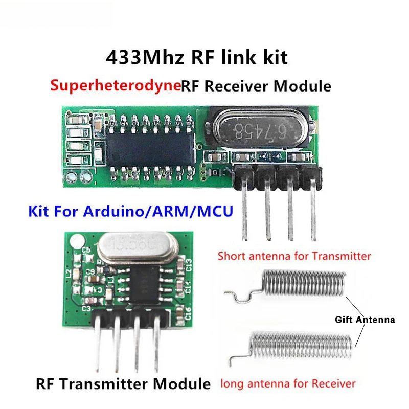 433Mhz RF Transmitter and Rece - Smart Home Arduino Uno 评论和价格