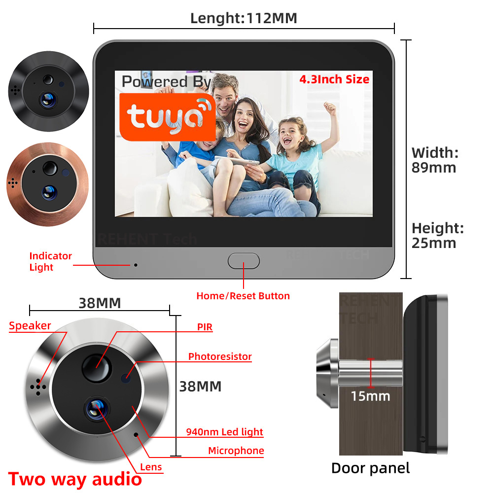 Mini Two Way Audio 3MP Tuya Sm - Smart Home Battery Camera 评论和价格